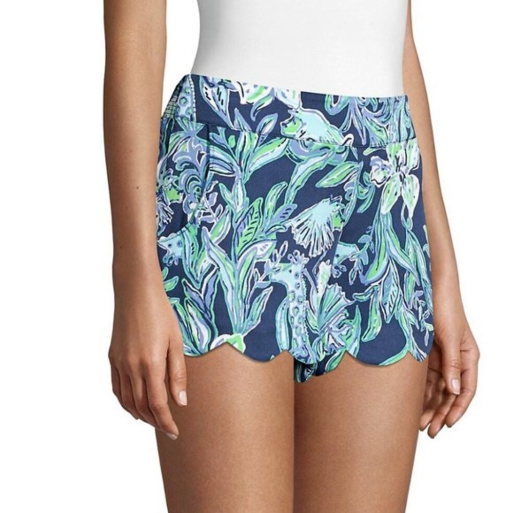 Lilly Pulitzer Dahlia Shorts in High Tide size XXS